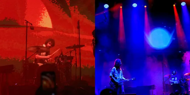 Seorang Fans Berhasil Curi Perhatian Para Personil THE STROKES  di We The Fest 2023, Gantikan Posisi Drummer