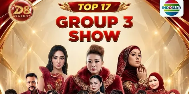 Live Streaming Dangdut Academy 8 Top 17 Grup 3, Siapa Melaju?