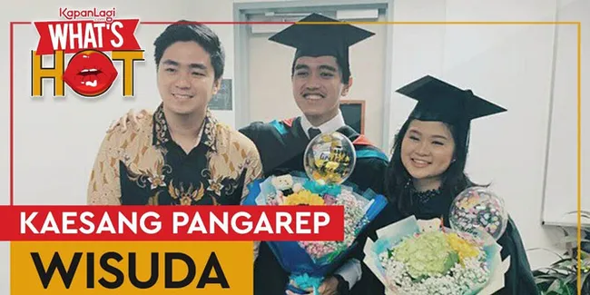 Lulus Kuliah, Potret Kaesang Pangarep Anak Jokowi Saat Wisuda