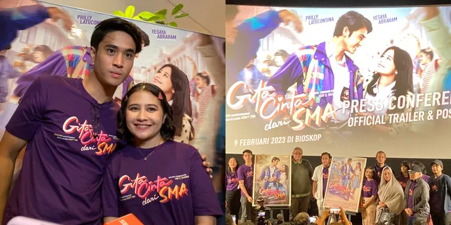 Main Film GITA CINTA DARI SMA, Prilly Latuconsina dan Yesaya Abraham Bikin Orang Tua Bangga Sampai Menangis