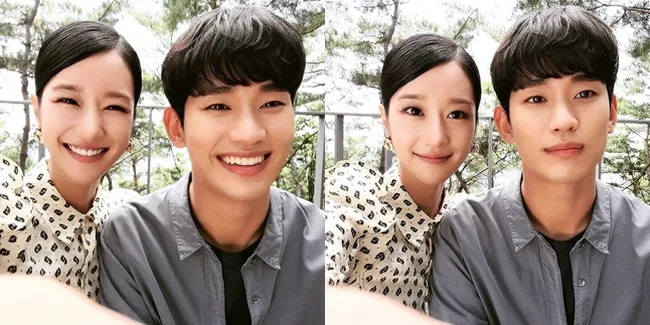 Manisnya Kim Soo Hyun Pakaikan Jaket ke Seo Ye Ji di Behind The Scene 'IT'S OKAY TO NOT BE OKAY'