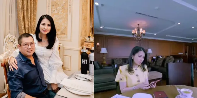 Megah Bak Istana, Ini Potret Dapur Rumah Liliana Tanoesoedibjo dengan Interior Klasik Bernuansa Kayu