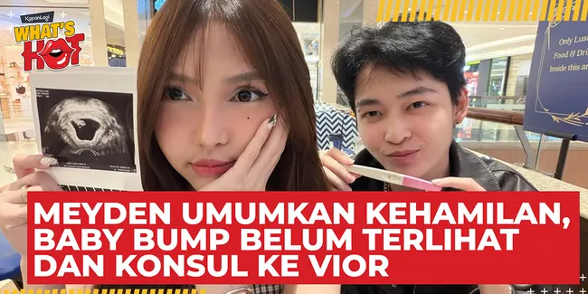 Meyden Umumkan Kehamilan Pertamanya, Pamer Foto USG - Konsul ke Vior Yang Sudah Pengalaman