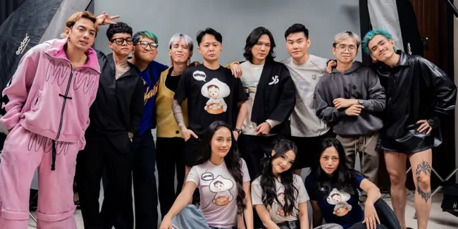 Momen Fuji Datang ke Marapthon Bareng Rachel Vennya & Erika Carlina, Baby Andrew Jadi Pusat Perhatian