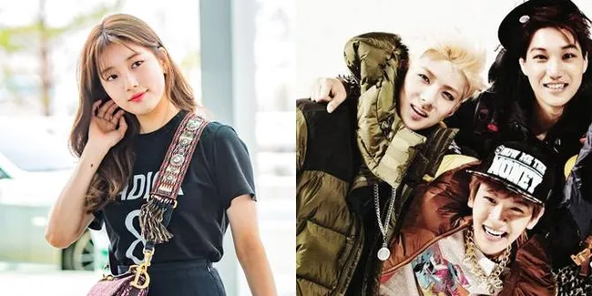 Momen Kocak Ketika Sehun, Kai, dan Baekhyun EXO Terpesona Saat Suzy Lewat