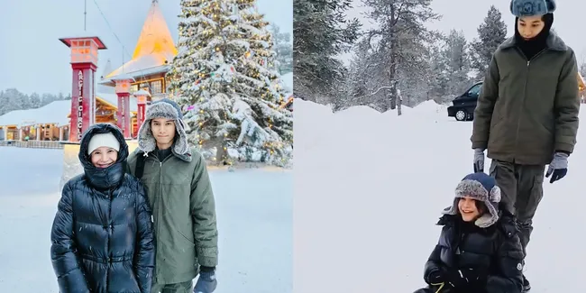 Momen Liburan Rossa dengan Sang Anak, Rela Tidak Ambil Kerjaan Tahun Baru