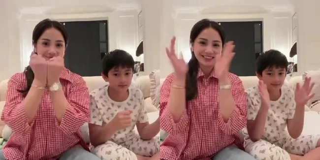 Momen Nagita Slavina dan Rafathar Ikuti Tren Joget Velocity, Disebut Bak Kakak Adik