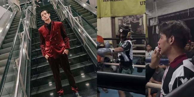 Momen Naufal Samudra Lakukan Sparing Boxing, Hidung Berdarah sampai ke Mulut