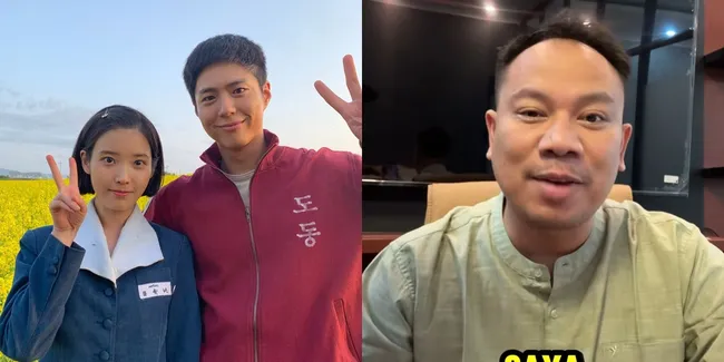 Momen Park Bo Gum Berenang di Laut Jadi Sorotan karena Dianggap Mirip Aksi Vicky Prasetyo Saat Melamar Angel Lelga