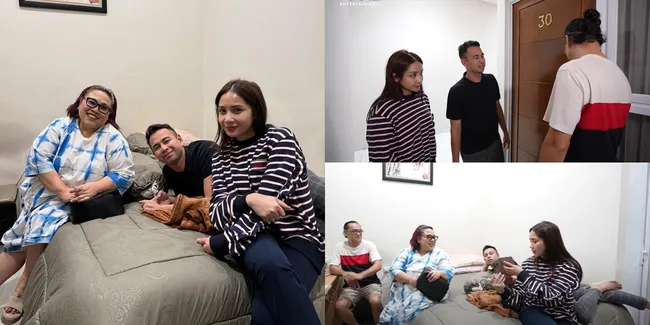 Momen Raffi Ahmad dan Nagita Slavina Kunjungi Kosan Nunung, Beri Transferan