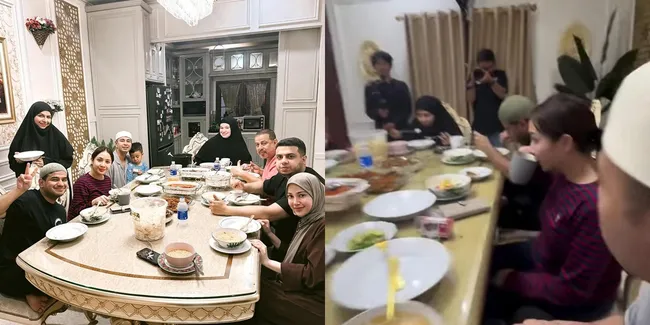 Momen Raffi Ahmad dan Nagita Slavina Ikut Sahur di Rumah Fadil Jaidi