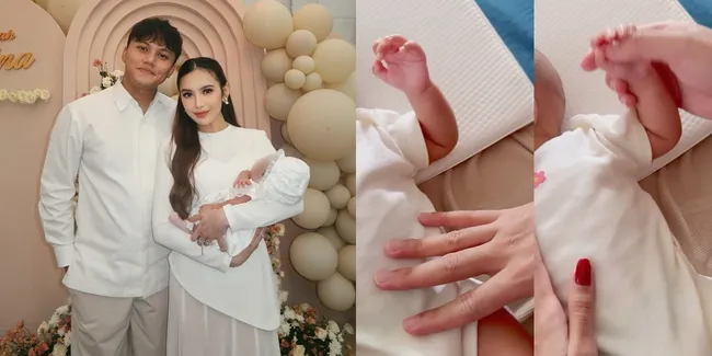 Momen Rizky Febian dan Mahalini Nyanyikan Lagu Saat Momong Baby Selina, Sang Anak Ikut Merespon