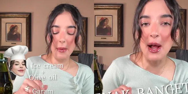 Momen Tasya Farasya Jajal Resep Unik Es Krim Dicampur Kecap Asin, Sebut Mirip Salted Caramel