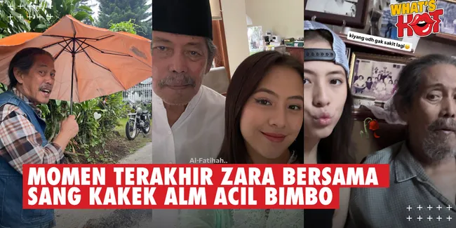 Momen Terakhir Adhisty Zara Bersama Alm Acil Bimbo: Kiyang Udah Nggak Sakit Lagi