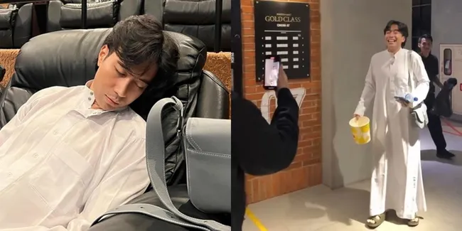 Momen Vidi Aldiano Ditinggal Teman-temannya saat Ketiduran di Bioskop, sampai Dibangunin Petugas