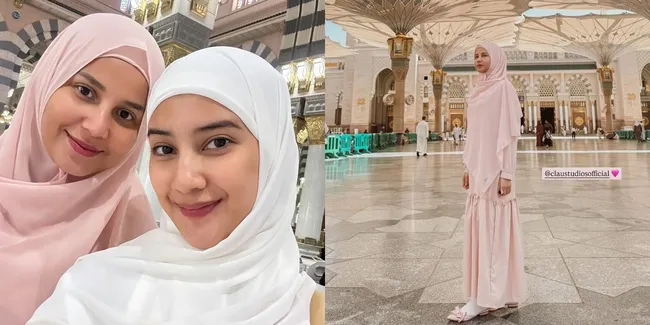 Momen Yunita Siregar Jalani Ibadah Umrah Bareng Fita Anggriani, Tampil Cantik Berhijab