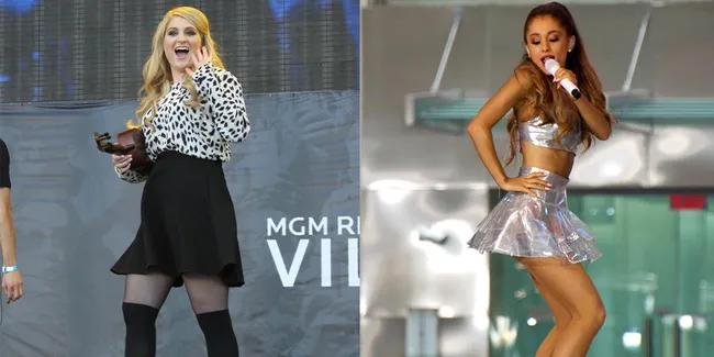 Montok, Meghan Trainor Ingin Miliki Kaki Seperti Ariana Grande