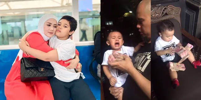 Mulan Jameela Unggah Video Kenangan Saat Muhammad Ali Masih Kecil, Nangis Digendongan Ahmad Dhani - Langsung Diam Diberi Beberapa Gepok Uang