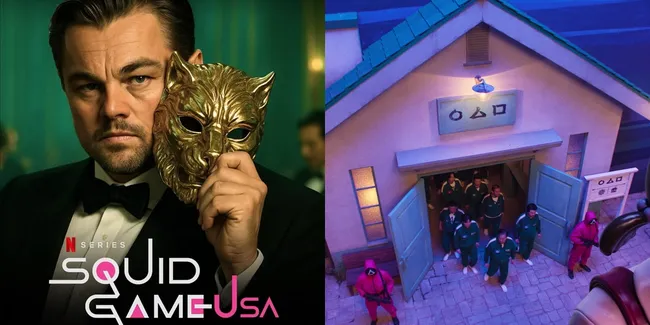 Muncul Poster Leonardo DiCaprio Jadi Cover SQUID GAME USA, Bikin Heboh Netizen