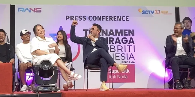 Nagita Slavina dan Jeje Govinda Berpasangan di 'Turnamen Olahraga Selebriti Indonesia', Raffi Ahmad: Pasangan Sabar-Sabar