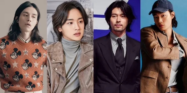 Nggak Melulu Rambut Pendek Berponi, 8 Aktor Korea Ini Juga Makin Maskulin Tampil Gondrong