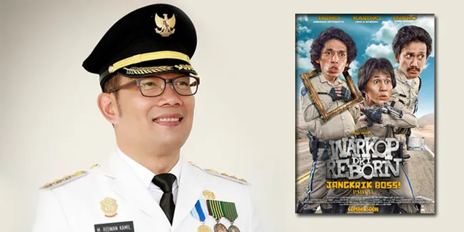 Nonton 'WARKOP DKI REBORN' Ridwan Kamil Malah Nangis, Kenapa?