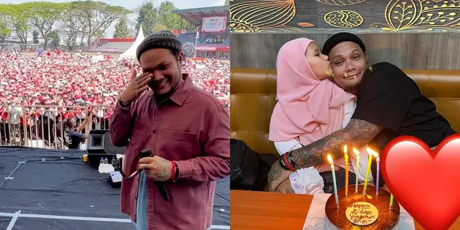 Nyanyi Bareng Putri Tercinta, Virgoun Nangis di Panggung Pestapora 2023