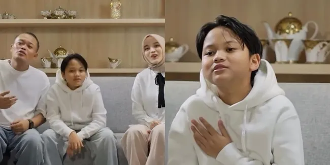 Nyanyi Bareng Sekeluarga, Ini 7 Potret Sule Bersama Keempat Anaknya - Suara Ferdy On Going Ngikutin Kakak-kakaknya