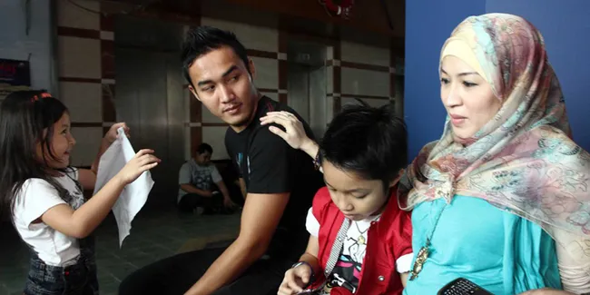 Okie Agustina Lahirkan Anak Laki-Laki Secara Caesar