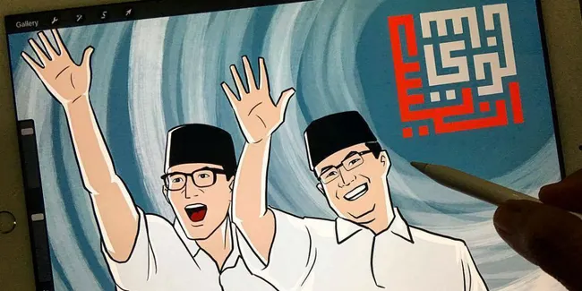 Pandji Pragiwaksono: Game Aksi Bersama Anies-Sandi Bikin Nagih