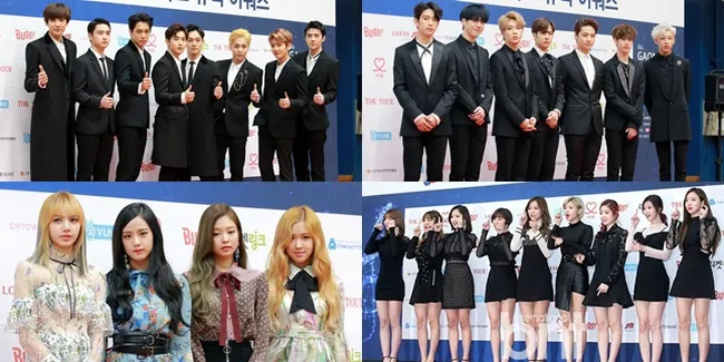 Pemenang 6th Gaon Chart Music Awards, EXO Sampai Maroon 5