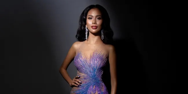 Penampilan Aurra Kharisma di Malam Pra Eliminasi Miss Grand International 2020 Mengundang Decak Kagum