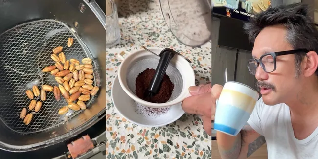 Penasaran Gara-Gara Nonton di Youtube, Tora Sudiro Bikin Kopi dari Biji Kurma - Sebut Dirinya Aki-Aki Iseng