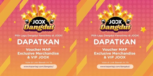 Pengumuman Pemenang Vote Lagu Dangdut Favorit di JOOX, Selamat!