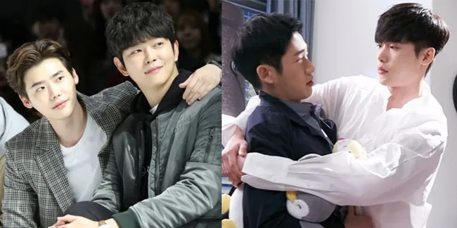 Perhatian Banget, Yoon Kyun Sang - Jung Hae In Kirimi Kejutan untuk Lee Jong Suk
