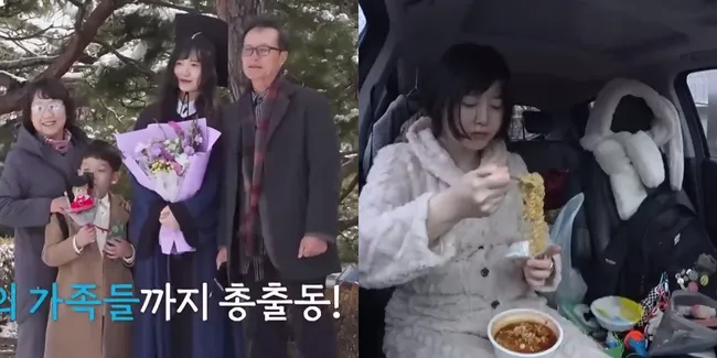 Bangkit dengan Bermartabat! Perjalanan Goo Hye Sun Lulus Kuliah Dapat Predikat Cumlaude - Tidur di Mobil Saat Musim Dingin
