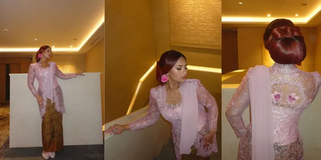 Pesona Zahwa Massaid di Siraman Aaliyah Massaid, Cantik Kenakan Kebaya dan Sanggul - Disebut Mirip Reza Artamevia