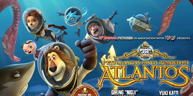 'PETUALANGAN SINGA PEMBERANI ATLANTOS' Jadi Jawara Minggu Ini