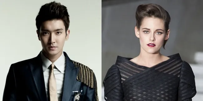 Pose Bareng Choi Siwon, Kristen Stewart Disebut Beruntung