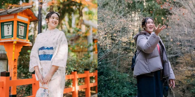 Potret Asya Anak Sambung Hesti Purwadinata saat Liburan di Jepang