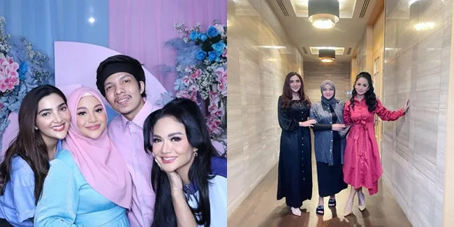 7 Potret Bahagianya Aurel Hermansyah Hamil Besar Didampingi Dua Ibu yang Penyayang, Dapat Banyak Perhatian