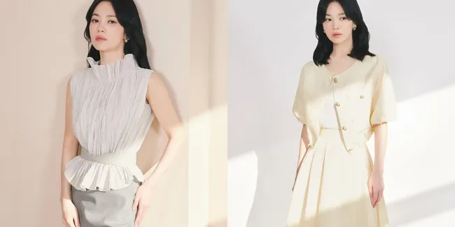 Potret Cantik Song Hye-Kyo yang Punya Pesona Anggun dan Menawan dengan Gaya Fashion yang Simple