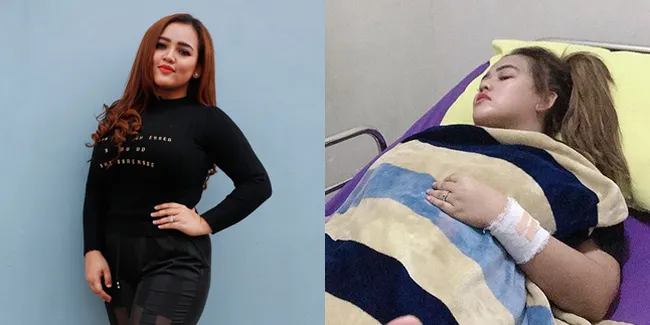 Potret Clara Gopa Duo Semangka Terbaring Lemas di Ranjang Rumah Sakit Setelah Percobaan Bunuh Diri