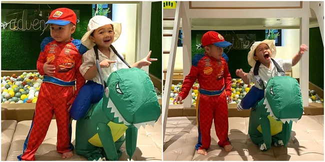 Potret Duo Bocil Ajja dan Abe, Bocil Menggemaskan yang Bikin Netizen Heboh
