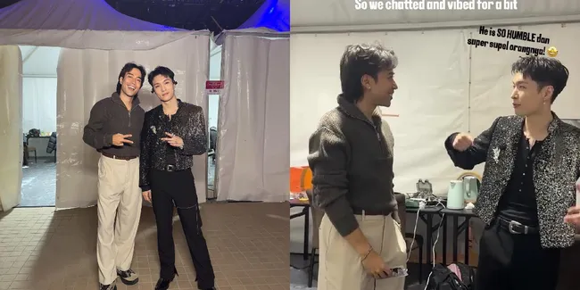 Potret Kebersamaan Vidi Aldiano dengan Lay EXO, Fanboying Level Tinggi