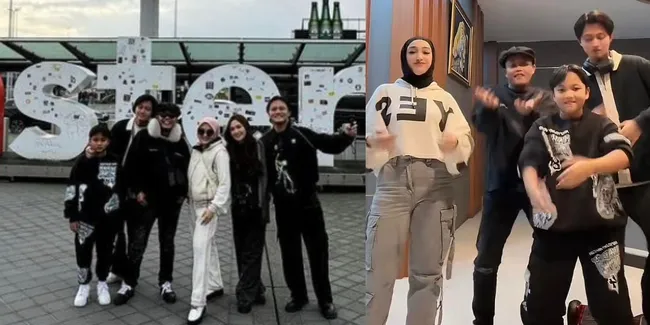 Potret Keluarga Sule Liburan ke Eropa, Santyka Fauziah Sedih Tidak Ikut