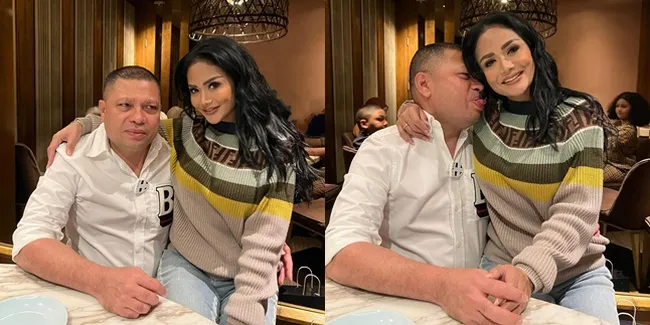 8 Potret Kemesraan Krisdayanti dan Raul Lemos, Minta Dipangku Sambil Pegangan Tangan - Ungkap Tak Mau Layangannya Putus