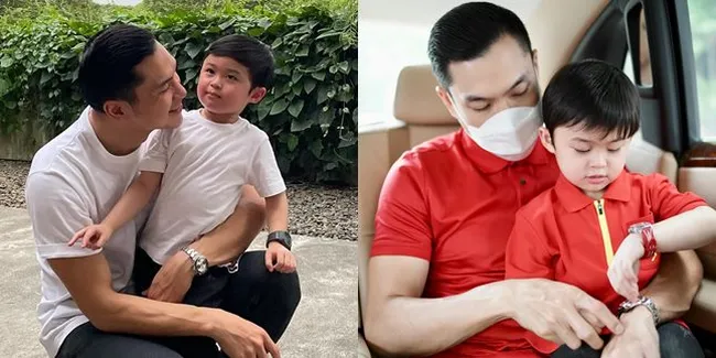 Sederet Potret Kompak Raphael Moeis Anak Sandra Dewi Bareng Harvey Moeis, Ayah Anak Ganteng dan Punya Fashion Keren