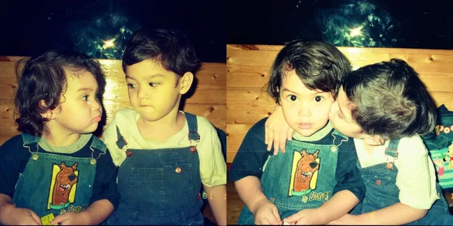 Potret Masa Kecil Al Ghazali dan El Rumi, Selalu Gemas Bersama