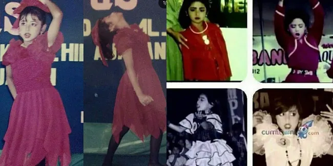 Potret Masa Kecil Dewi Perssik, Sudah Percaya Diri Tampil di Panggung